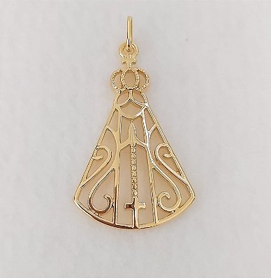 Pingente Nossa Senhora Aparecida Vazado