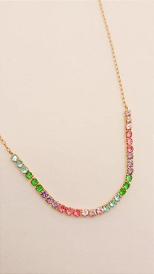 GARGANTILHA CHOKER RIVIERA COLOR