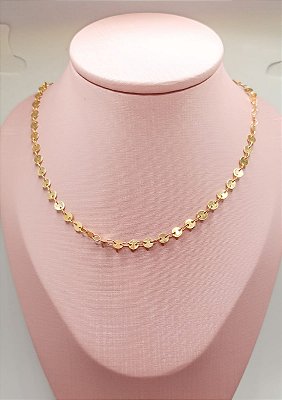 GARGANTILHA CHOKER CHAPINHA MINI CÍRCULOS