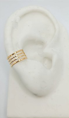 Brinco Piercing 4 Fileiras Liso