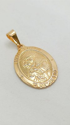 Pingente Medalha Santo Antônio