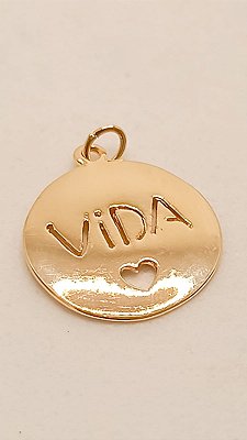PINGENTE MEDALHA VIDA