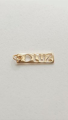 PINGENTE PLACA LUZ