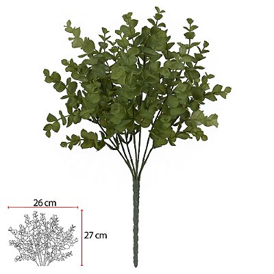 EUCALIPTO (VERDE ESCURO) 40cm