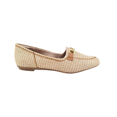 Sapatilha Feminina Loafer Mocassim Numeração Especial Salete