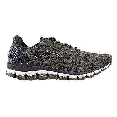 Tênis Masculino Olympikus  Estilo 2 Conforto Verde Militar