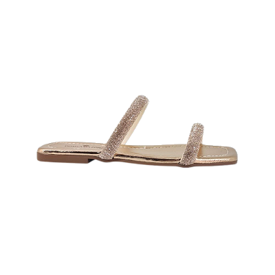 Papete Feminina Rasteira Numeração Especial Dom Amazona Lara