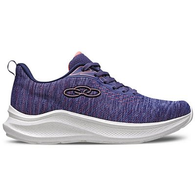 Tênis Olympikus Feminino Nyx Confortável Caminhada Azul