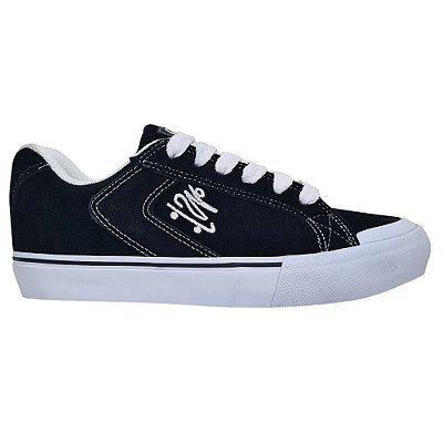 Tênis QIX Chorão Park Original Preto Branco Street Wear Skate