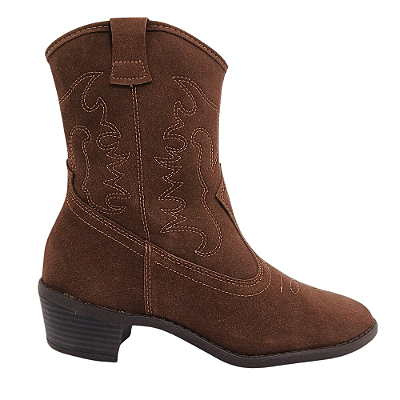 Bota Country Feminina Ana Castela Cano Médio Bordada 5353.201