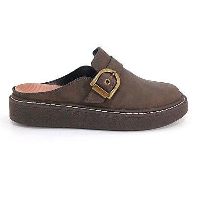 Mule Feminino Modare 7411.101 Castanho e Chocolate