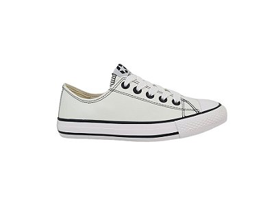 Tênis Feminino Couro Branco Street Star ST0142 Basket