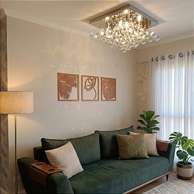 Trio de Quadros Flora - Elegância Natural