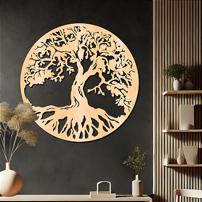 Mandala Árvore da Vida Galhos e Laços