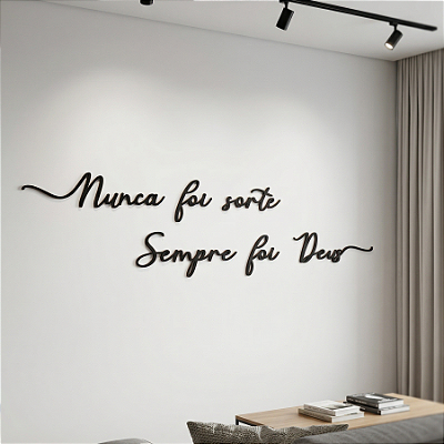 Nunca Foi Sorte Sempre Foi Deus