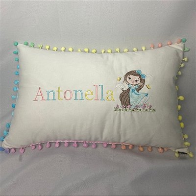 Almofada Kids Bordada Premium 30x50cm