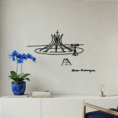 Esboço Oscar Niemeyer Catedral De Brasília