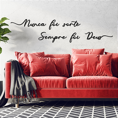 PROMOÇÃO - Nunca Foi Sorte Sempre Foi Deus