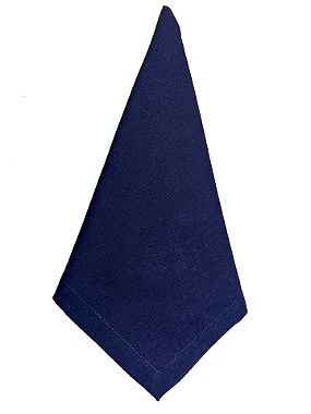 Kit com 2 Guardanapos Linho Marinho