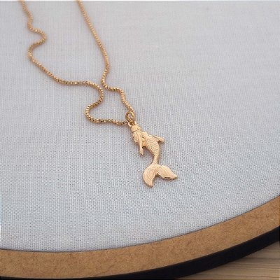Colar Fada do Mar Dourado