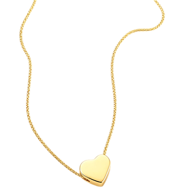 Colar Coração Kyara Banho Ouro 18k