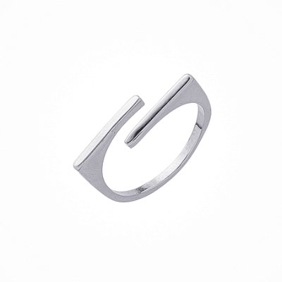 Anel Ibiza Regulável Prata - Veste do número 12 ao 23