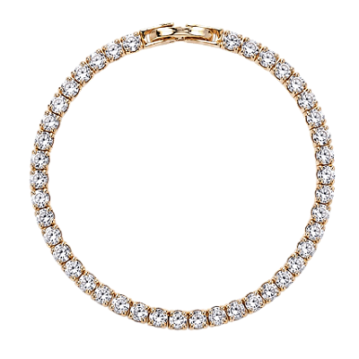 Pulseira Paula Riviera Zircônia 3mm - Banho 12 Camadas Ouro 18k