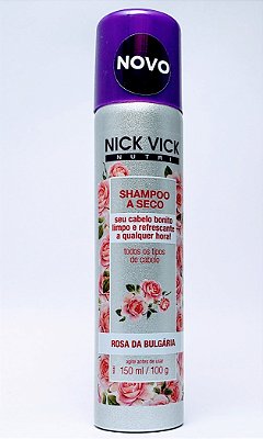 Nick Vick Nutri Shampoo A Seco 150 Ml Rosa Bulgari