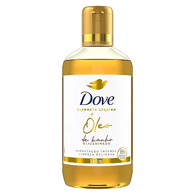 DOVE OLEO DE BANHO SQUEEZE 240ML