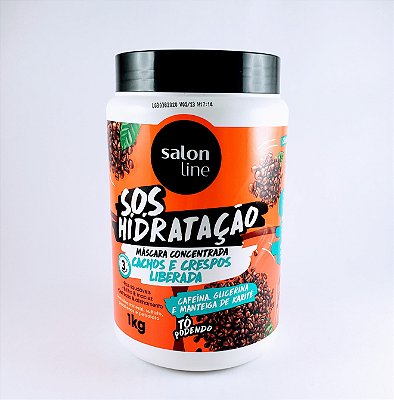 SOS HIDRATACAO MASCARA CONDICIONANTE CAFE E GLICER