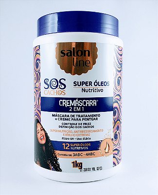 SOS MASCARA 2X1 SUPER OLEOS NUTRITIVO 1KG