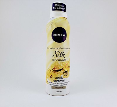 NIVEA MOUSSE BANHO 200ML VANILLA
