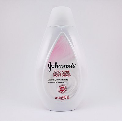 JOHNSONS HIDR 400ML ROSA SANDALO