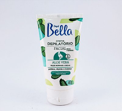 Depil Bella Cr Depilatorio Facial 40G Tds Tps Pele