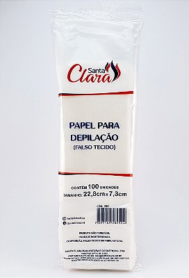 Santa Clara Papel Depilacao C/100 Ref 250
