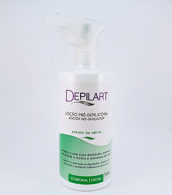 Locao Pre Depilacao Depilart 500Ml