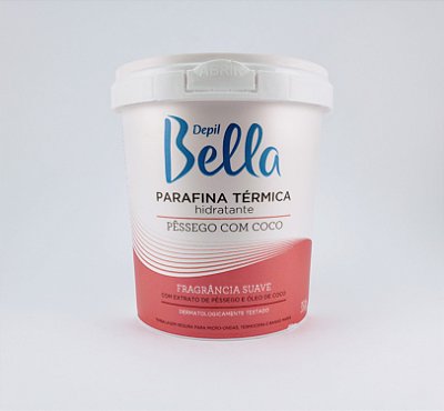 Depil Bella Parafina Termica Hid. 350G Pessego/Coc