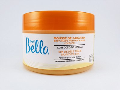 Depil Bella Mousse De Parafina Corporal 250G Manga