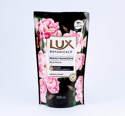 SABONETE LÍQUIDO LUX BOTANICALS REFIL 200ML ORQUÍDEA NEGRA - Da Santa  Sacolão e muito +