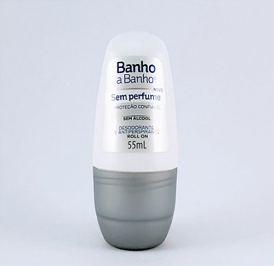 DES ROLL ON BANHO A BANHO SEM PERFUME