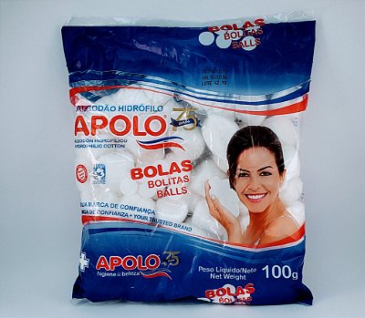 Algodao Apolo Algodao Bola 100G.