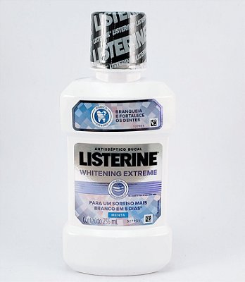 Listerine Enx Buc 250Ml Beneficios Whitening Extre
