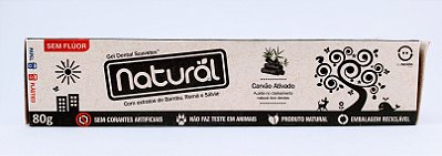 Natural Gel Dental C/Carvao Ativado Natural