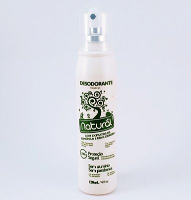 Desodorante Natural Camomila/Cidreira- 120Ml - Sua