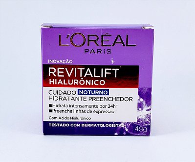 Lor Revitalift Hialuronico Noturno 49G