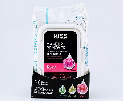 Kiss Ny Lenco Demaquilante Rosa Mrr02Br