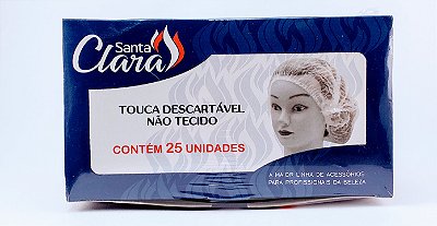 Santa Clara Touca Descartavel Nço-Tecido Sta Clara