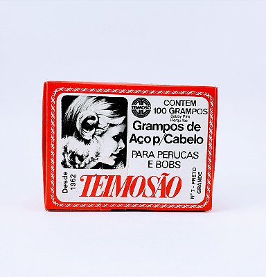 Grampo Teimosao C/ 100Un Gr. Preto