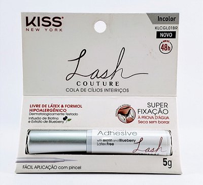 First Kiss Ny Cola Lash Couture - Incolor