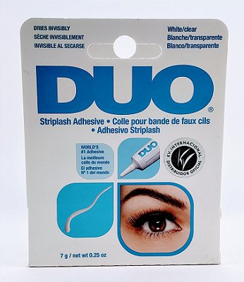 Duo Cola Para Cilios 7G White/Clear